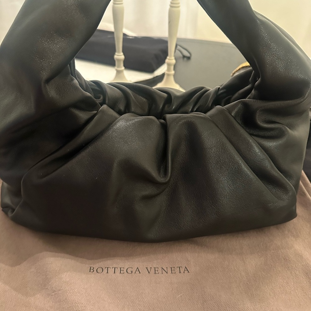 Bottega Veneta Black Hobo Bag